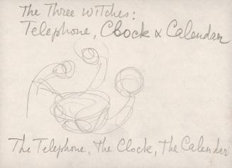 (329) The Three Witches: Telephone, Clock + Calendar