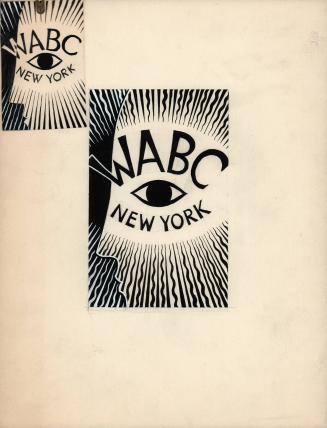 (23) untitled [logo design, WABC New York]