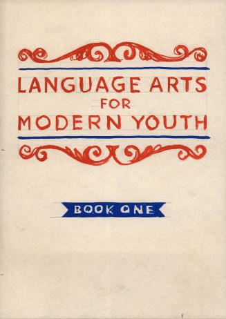 (36) untitled [book cover design –Language Arts For Modern Youth, Book One]