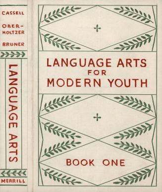 (39) untitled [book cover design –Language Arts For Modern Youth, Book One]