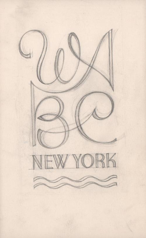 (62) WABC New York [layout/design for logo]
