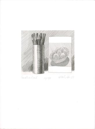 Pencils and card