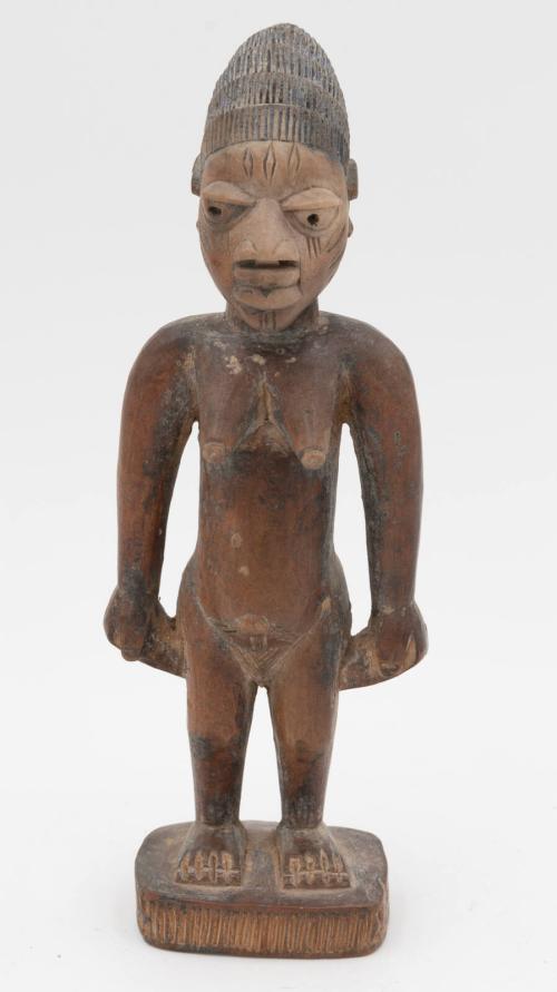 [Ibeji Female Figure]