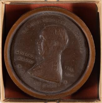 Wax model George C. Marshall Medal