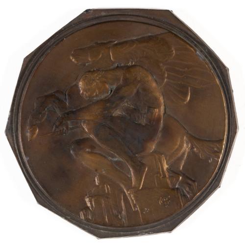 Prelim. cast obverse National Sculpture Society Special Medal of Honor