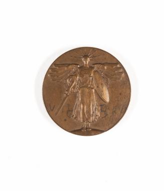 Reverse Side of Victory Medal, World War I