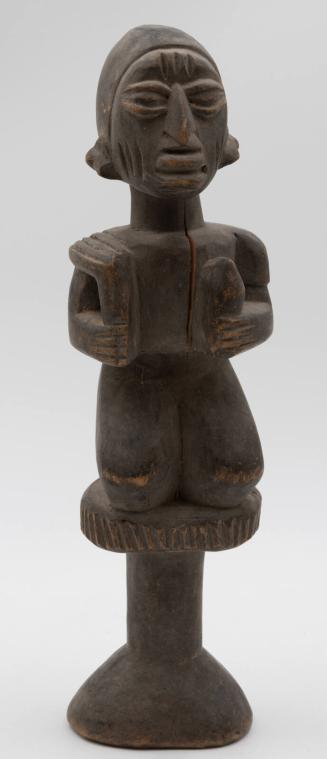 Kneeling Male Figure - Ogun, God of Iron