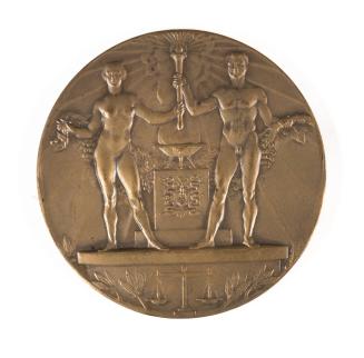 9th Olympiad Medal, Amsterdam