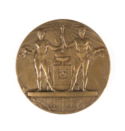 Ninth Olympiad Medal, Amsterdam