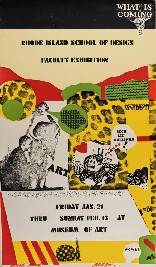 RISD-Faculty Exhibition Poster