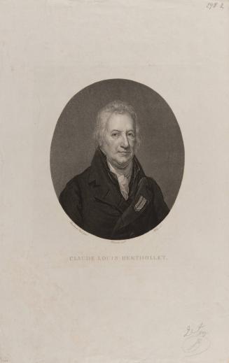 Bertholett, Claude Louis, 1748-1822, French, Chemist
