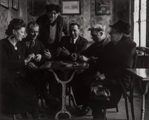 Café, Jumieges, Normandy