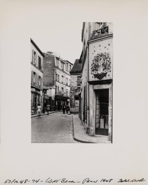 Left Bank, Paris, 1948