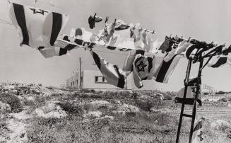 West Bank. Laundry day in OFRA, 1979