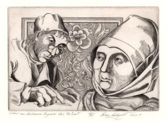 Israhel van Meckenem Engraves Ida’s Portrait