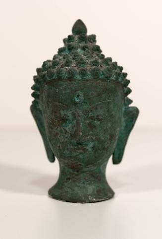 [Buddha head]