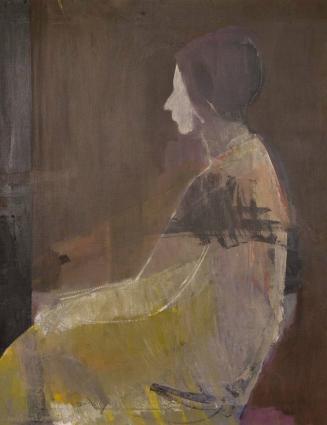 Seated Woman in Profile