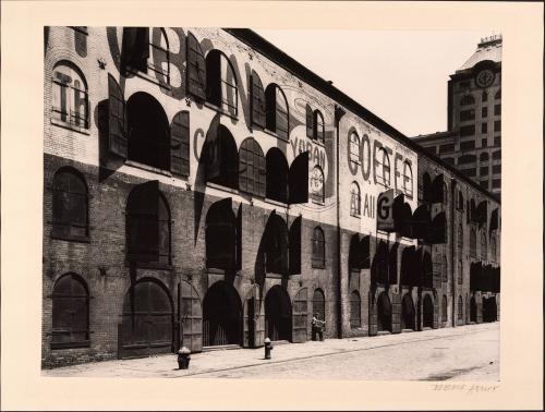 Warehouse, Water and Dock Streets, Brooklyn, May 22, 1936