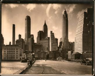 Manhattan Skyline I, South Street and Jones Lane, Manhattan, March 26, 1936