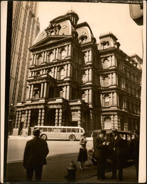 Old Post Office, Park Row, Manhattan, May 4th, 1938