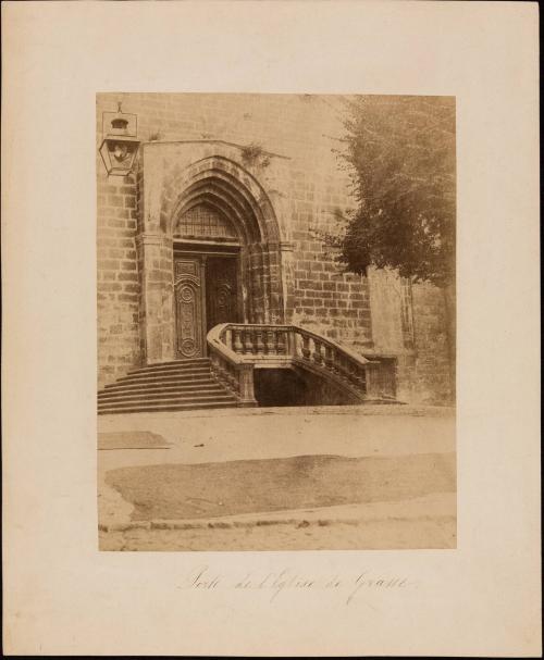Porte de L’Eglise de Grasse