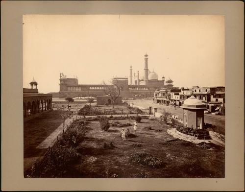 [View of the Juma Masjid of Delhi]
