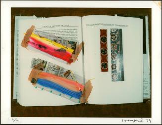 Still Life Color Polaroid (Open Book) 1979