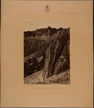 Rain Sculpture, Salt Creek Canyon, Utah, No. 10, 1872