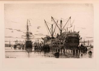 Portsmouth - Magasin a Charbon de la Flotte Anglaise