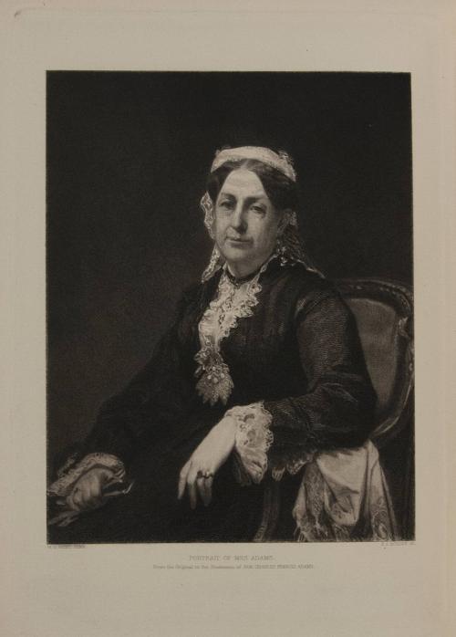 Portrait of Mrs. Adams, from the Original in the Possession of Hon. Charles Francis Adams