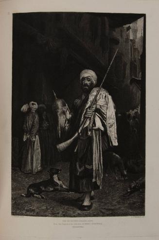 The Old Clothes Dealer, Cairo (after painting by Jean-Leon Gerome)