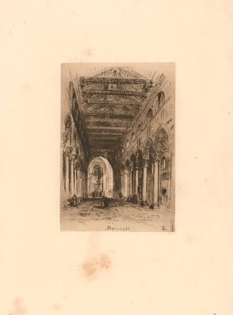 Interior of Monreale, frontispiece