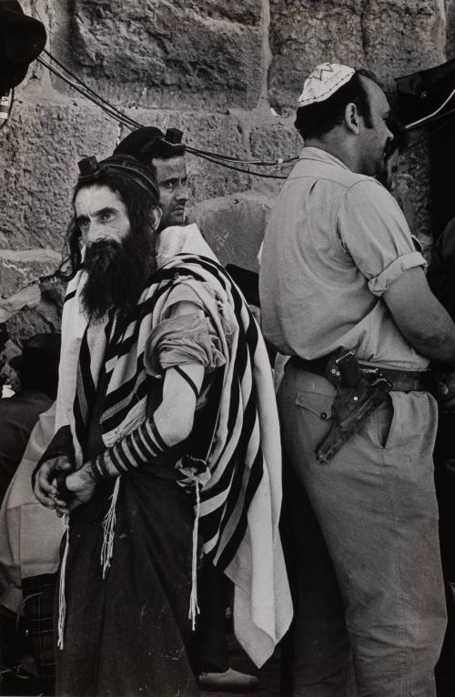 Portrait of Jewish man taken after the 6 Day War, 1967