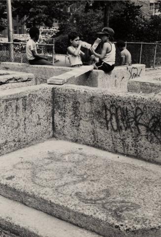 Playground, New York City, 1980s