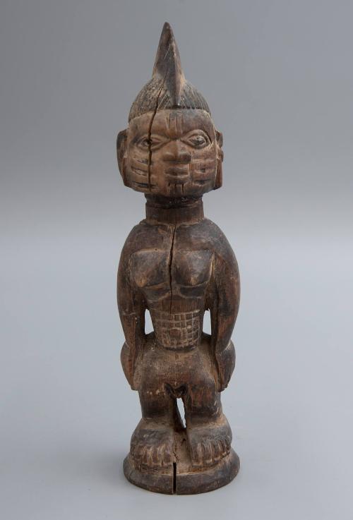 [Ibeji Female Figure]