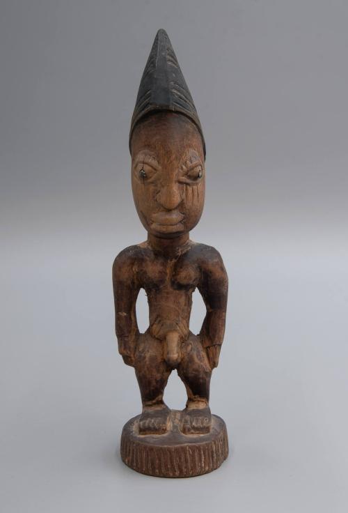 [Ibeji Male Figure]