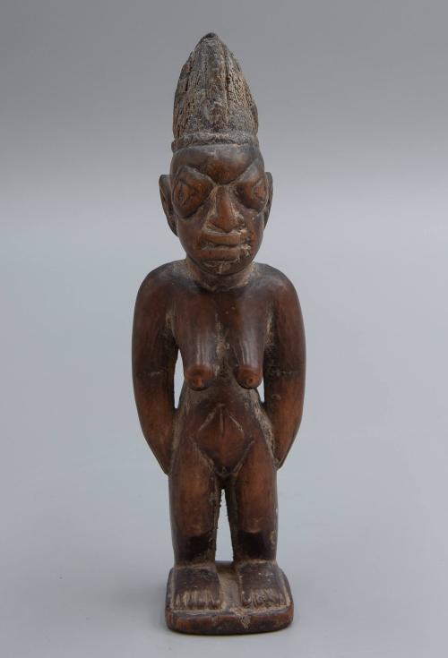 [Ibeji Female Figure]