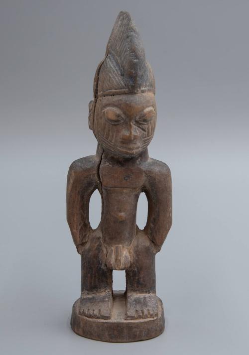 [Ibeji Male Figure]