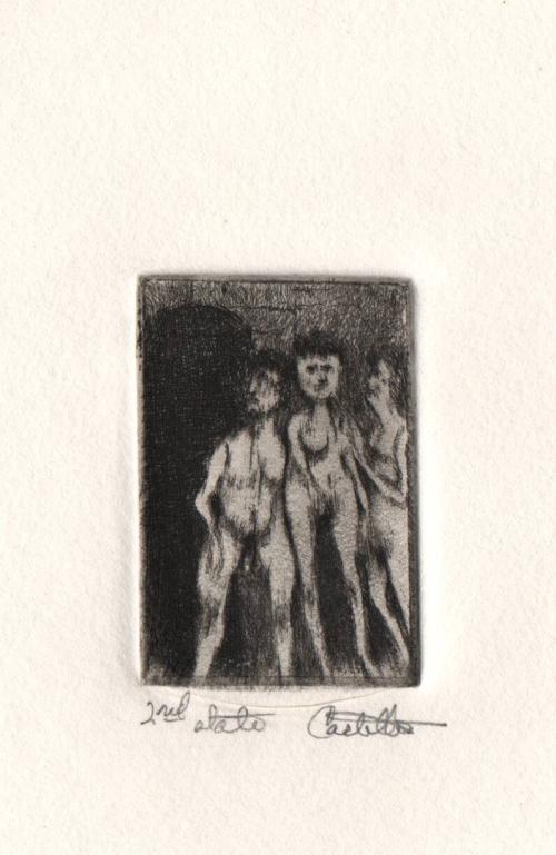 Untitled, three standing nudes