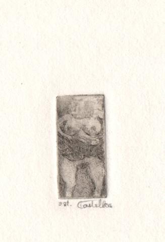 Untitled, fat woman wearing skirt