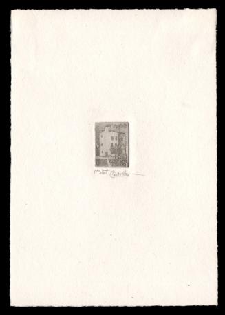 Untitled, view of a house