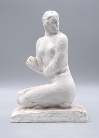 [Nude crouching]