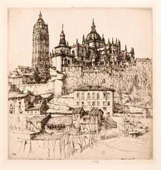 Segovia - The Crown - Spain 1921