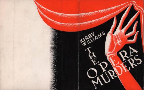 (27) book cover design, Kirby Williams, The Opera Murders