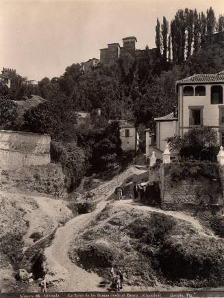 Number 88. Granada. La Torre de les Damas desde el Dauro (Alhambra)