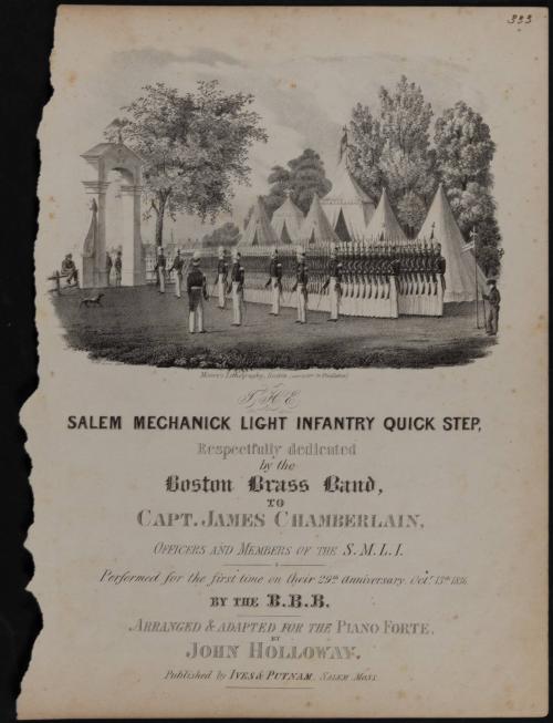 Salem Mechanick Light Infantry Quick Step