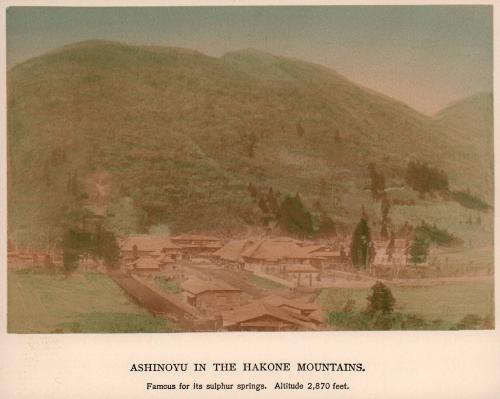 Ashinoyu in the Hakone Mountains