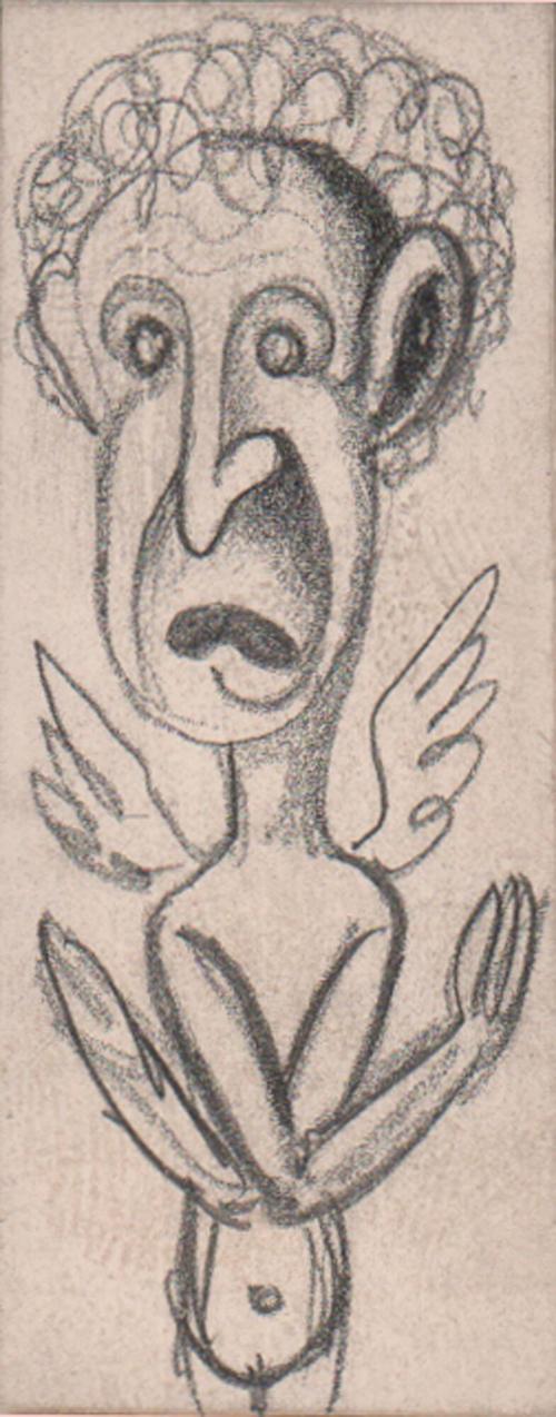 (226)  untitled [sketch, angel]