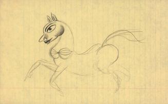 [Sketch of female horse]