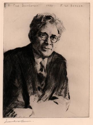 Portrait to Fred Sanderson